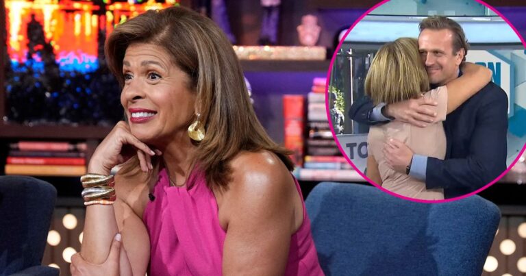 Hoda Kotb Tears Up After Jason Segel Says He’ll Miss Her on Today Show