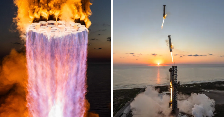 SpaceX Shares Astonishing Photos Of The Super Heavy Booster ‘Catch’ And Future Plans